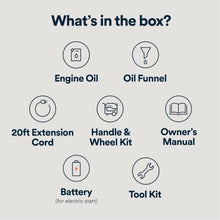 Generac 4,000 Starting Watt Gas Portable Inverter Generator, Extension Cord