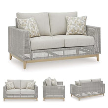 Signature Design by Ashley Seton Creek Outdoor Loveseat with Cushion