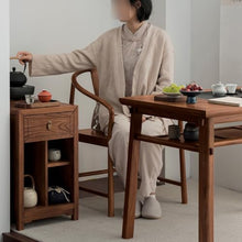 Couch End Table Chinese Style Wooden Sofa Side Table Tea Cabinet Side Cabinet Side Cabinet Home Small Tea Table Corner Tables for Living Room