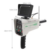 JDXQBLD Professional Metal Detector with High Accuracy Display, 30M Depth & 1000M Range, Ideal for Locating Gold, Silver, Copper, and Diamond Gems