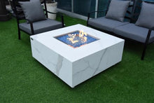 Fire Pit ELEMENTI PLUS Bianco, Propane Gas