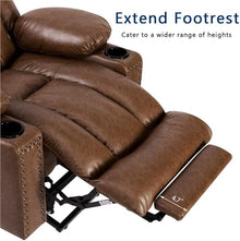 UOPYNE Power Lift Recliner Chair for Elderly with Heat & Massage, Brown