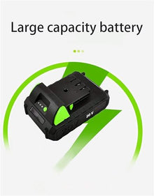 Garden Tiller,Electric Tillers Cordless Rotavator Lightweight Handheld Garden Tiller Rotavator with 4000Mah Rechargeable Battery and Charger Cordless Garden Cultivator