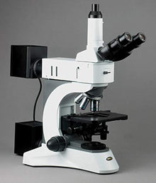 AmScope ME520TB Trinocular Metallurgical Microscope 50X-2000X Magnification