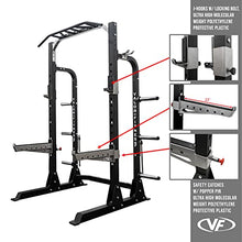 Valor Fitness Half Rack Squat Machine Black
