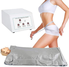 TZLGMDER Sauna Blanket with 3 Separate Temperature Zones Professional Detoxification Treatment Home Spa Portable Sauna Suitable for Personal Health Care