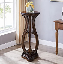 Plant Stand Plant Pot Stand Flower Stand Wooden Plant Display Stand Vintage Flower Stand Bonsai Flower Table Interior Decoration Plant Shelf Plant Stands Indoor ( Color : A , Size : 32*32*80cm )