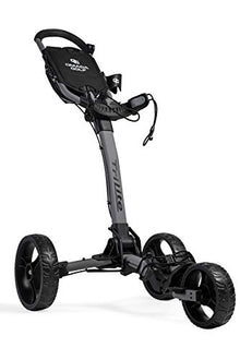 OMADA GOLF Trilite Golf Push Cart | Lightweight Folding Stand | Grey/Black