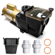 W3SP2607X10 Super Pump Pool Pump 230V, 1 HP 50Hz High Speed Pool Pump, Single Speed Replacement for SP2607X10, Fits all In-Ground Pool or Spas