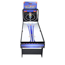 Hathaway Hot Shot Arcade Ball Roll and Score Machine Table Blue