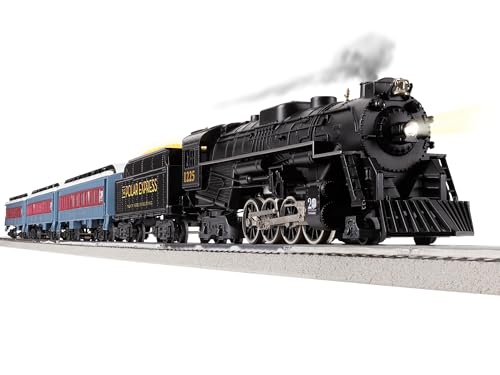 Lionel The Polar Express 20th Anniversary Electric O Gauge Bluetooth 5.0 Train Set with Remote Multicolor