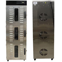 INTSUPERMAI 30 Layer Commercial Food Dehydrator Stainless Steel for Meat, Fruit, Vegetable, Pet Food 110V