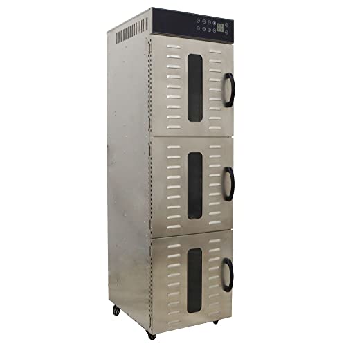 INTSUPERMAI 36 Layer Food Dehydrator Machine Stainless Steel