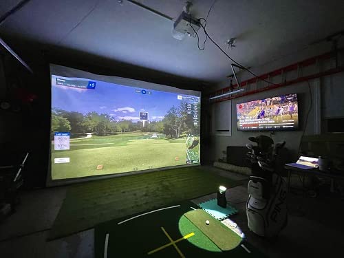 SPECTRUM GOLF SIMULATORS Poly Spacer Golf Screen (180 X 108 Unhemmed)