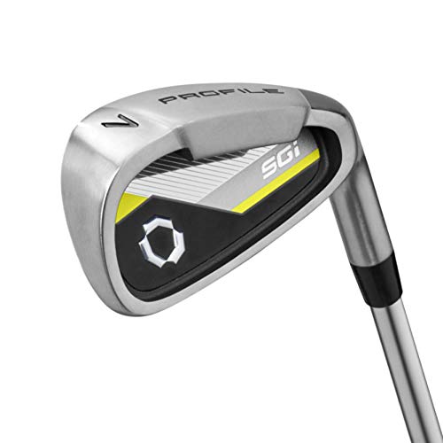 WILSON Golf Profile SGI Men's Complete Golf Set - Teen, Left Hand Yellow/Grey/Black