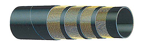 Kuriyama High Performance Steel Reinforced Concrete Pumping Hose Black