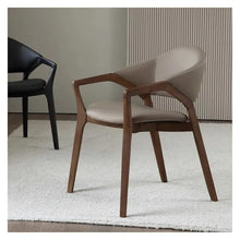 OUTIFUOSSR Nordic Minimalist Chairs, Solid Wood, Italian Casual Modern Chair Design, Furniture for Entry(Style3)