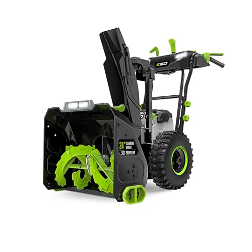 EGO POWER+ 24" Electric Snow Blower, Self-Propelled 2-Stage, Battery and Charger Not Included - SNT2400
