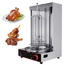JYXYXSCP Electric Vertical Grill, 360 Degree Automatic Rotating Grill, Turkey Grill, Suitable for Family Party Garden