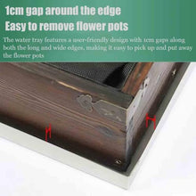 Stainless Steel Plant Drip Tray, Long Rectangular Metal Drip