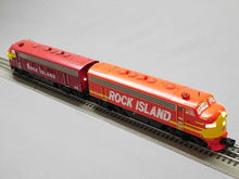 Lionel Rock Island Legacy F7 AA Diesel Locomotive Set O Gauge Multicolor