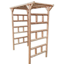 Large Log Arbor in Cedar by Lakeland Mills Furniture Co