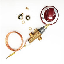 Catering Cooking Equipment High Power 60000BTU Gas Brass Valve with Control Knob and Thermocouple Kitchen Accessories stability