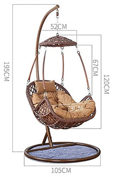 Hanging Cage Hanging Stool Hanging Basket Swing Bird's Nest Stool Round Floor Thousand Bird's Nest Hanging Chair Nordic Indoor Hanging Basket Wicker Chair