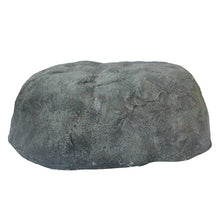 Gardenised Huge Decorative Outdoor Weather Resistant Faux Stone Realistic Sandstone Rock for Garden Patio Landscape, Lightweight Boulder Utility Cover for Lawn Yard Pond Park and Backyard, Colombia