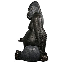 Design Toscano Grande Scale Male Silverback Gorilla Statue Full Color