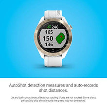 Garmin Approach S40 Golf Smartwatch Light Gold/White