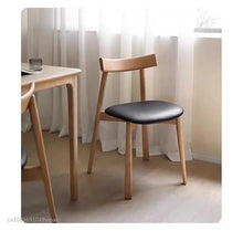 OUTIFUOSSR Nordic Ash Wood, Dining Room, Hotel, Negotiation Chair, Living Furniture(S-1)