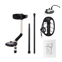 JKSVTF Underground Metal Detector, Metal Detector High Sensitivity Treasure Finder Precise Locator Waterproof Search 11'' Coil and 5'' Coil Gold Metal Detector High Accuracy Lightweight