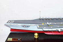 Squadron Nostalgia LLC USS Kitty Hawk CV-63 Aircraft Carrier Scale Model Multi-Colored