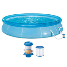12'x30 Sea Inflatable Ring Top Outdoor Above Ground Pool