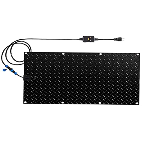 iumLeap Heated Snow Melting Mats for Entrances -Snow Melting Mats Outdoor Steps- Non-Slip Snow Melting Mats for Winter Snow Removal -110V Snow and Ice Melt Products(1pcs-60x400cm/(20x158in))