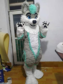 FurryMascot Husky Dog Fursuit Fullsuit White