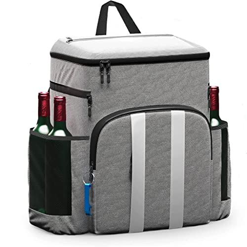 WJJDLLNP Outdoor Insulation Backpack Camping 20L Leak-proof Fresh-keeping Refrigerated Ice Bag Picnic