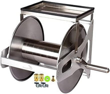 Portable Hose Reel Cart Garden Water Pipe Cart Small,Household Wall Mounted Water Pipe Storage Rack With Storage Table
