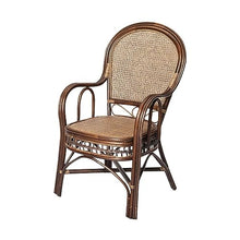 ONMYJFD Back Chair Classical Dining Stool Furniture Leisure Office Chair Plant Rattan Material Dining Chair