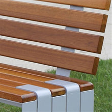 YXIANG56Q Buffet Sideboards Light Brown Outdoor Bench Park Leisure Double with Backrest 150cm for Dining Room