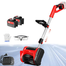 Battery Powered Snow Shovel,Cordless Snow Shovel,Electric Snow Blower for Driveway with Adjustable Handle & Telescopic Pole, for Patio, Playground, Farm