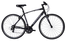 Tommaso Sorrento Shimano Tourney Hybrid Fitness Bike Black/Grey - Extra Large