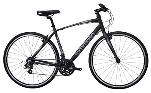 Tommaso Sorrento Shimano Tourney Hybrid Fitness Bike Matte Black/Grey