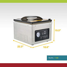 V Vesta Precision Chamber Vacuum Sealer C20v High-Speed 1100-Watt Oil Pump