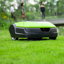 Robot Lawnmower, Auto Charging Intelligent Robotic, 20-60mm/0.78-2.36in Adjustable Mowing Height, Boundary Wire Included, Ultra-Quiet, Connect to Mobile APP to Use