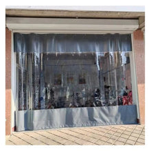 Rygcrud Outdoor Clear Shop Curtains, Pergola Tarp Side Panels