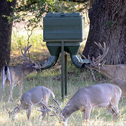 Texas Hunter Products 600lb. Xtreme Protein Feeder Model XPF600 Hunter Green