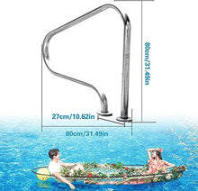 LMMIAMZ Pool Handrail Swimming Pool Hand Rail Pool Handrails Pool Handrail Swimming Pool Hand Rail Ladder Step Handrail/Thick 1.5Mm
