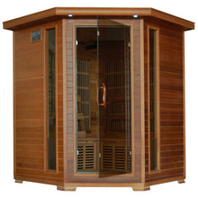 Blue Wave Radiant Saunas BSA1320 Whistler Cedar Infrared Sauna 3-4 Person
